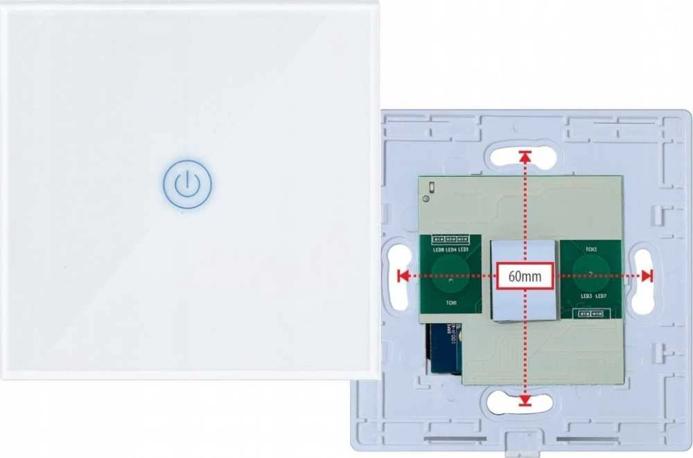 Art SM ZIGBEE 3.0 ŠVIESOS JUNGIKLIS, vienas baltas, ART, originalus modelis