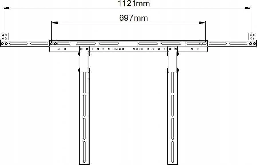 Laikiklis Art ADAPTER DO UCHWYTU DO GŁOŚNIKA typu SOUNDBAR G-03 EX extention kit