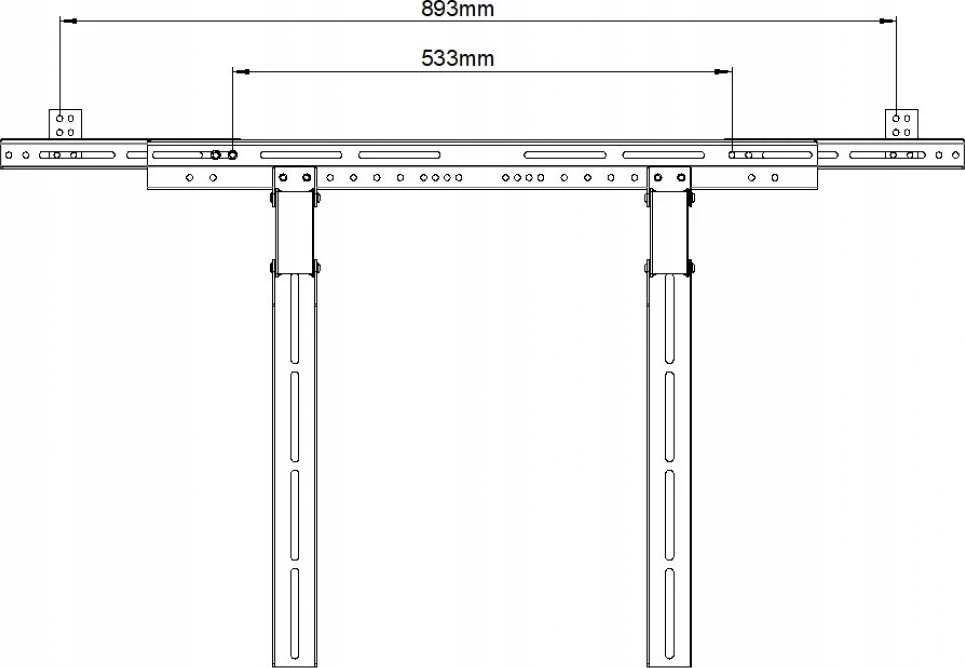 Laikiklis Art ADAPTER DO UCHWYTU DO GŁOŚNIKA typu SOUNDBAR G-03 EX extention kit