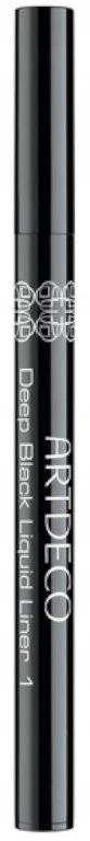 ArtDeco Atsparus vandeniui Precision Liquid Akių apvadas Deep Juodas 0.38 ml