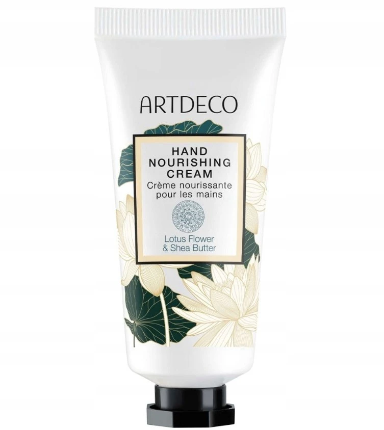 ArtDeco Lotus Flower & Sviestmedžių aliejumi Hydrating maitininantis Softening Day & Night Kreminis Hands, 30 ml