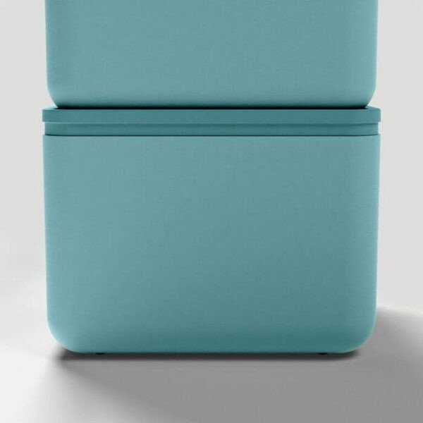 Artech Container, 10x10.x cm, turquoise, Quadro