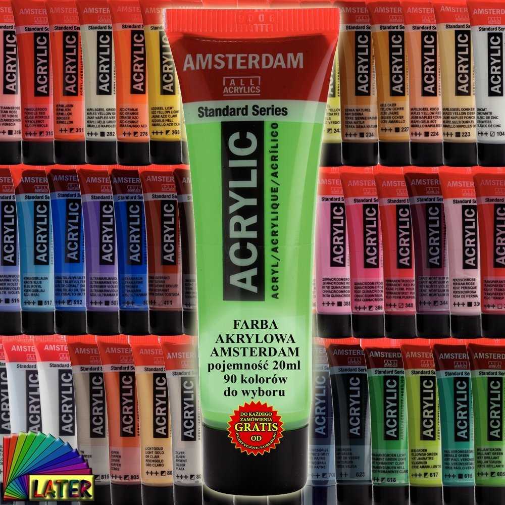 Artequipment Akriliniai dažai Amsterdam 20ml 104 Cinko Balta