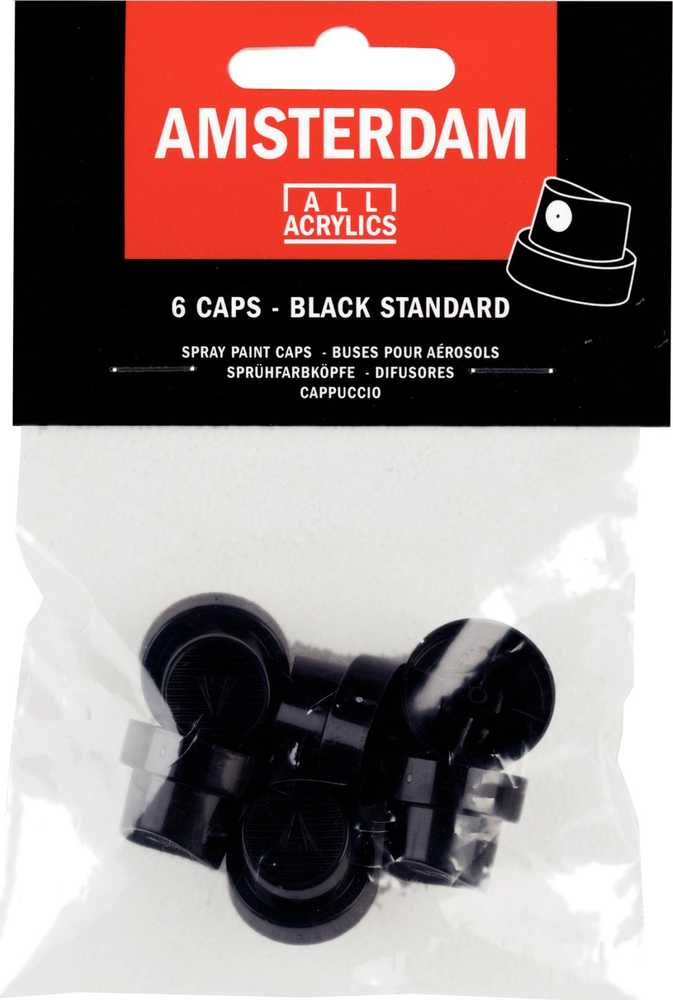 Artequipment Amsterdam Purškiklis paint standard caps 6x