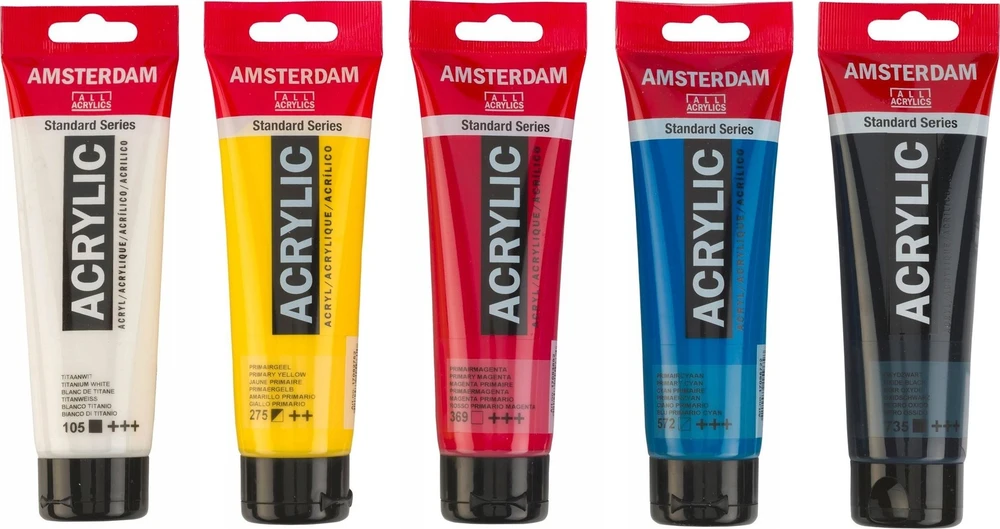 None Nežinomas DAŽAI AKRILILIAI RINKIN PRIMARY 5X120ML