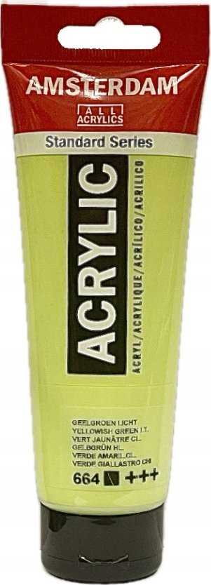 Artequipment Amsterdam Standard Series Acrylic Tube Yellowish Žalias Light 664