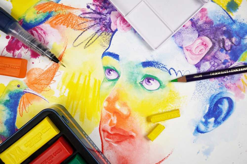 Artequipment Derwent XL Inktense Blocks 12 stk tin