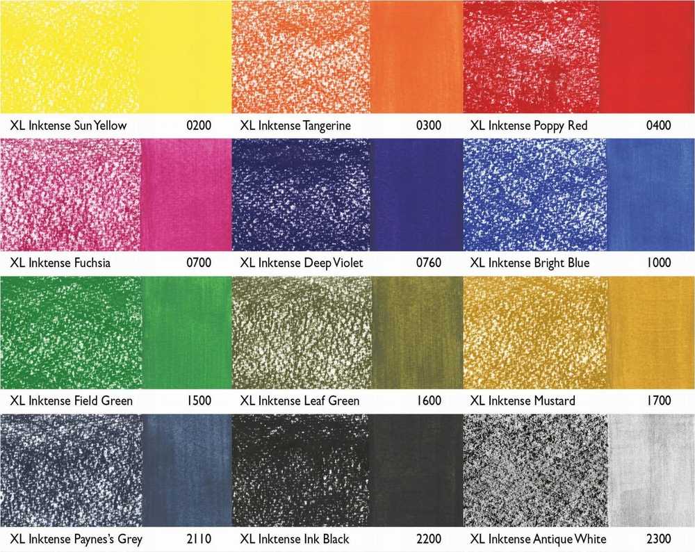 Artequipment Derwent XL Inktense Blocks 12 stk tin