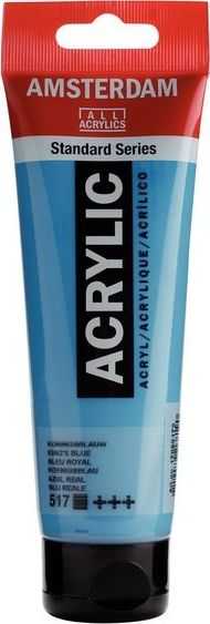 Artequipment Farba akrylowa TALENS AMSTERDAM 120ml 517 - KING'S Mėlynas uniw
