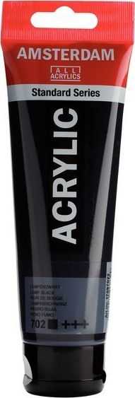 Amsterdam akriliniai dažai 120ml, juodi