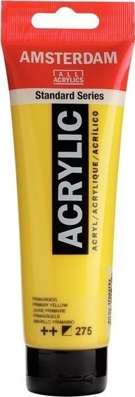 Artequipment Farba akrylowa TALENS AMSTERDAM 120ml 275 - PRIMARY Geltonas uniw