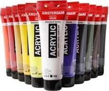 Artequipment Farba akrylowa TALENS AMSTERDAM 120ml 223 - NAPLES Geltonas DEEP uniw