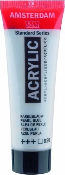 Artequipment Farba akrylowa TALENS AMSTERDAM SPECIALTIES 120ml 820 PEARL Mėlynas uniw