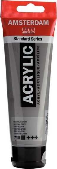 Artequipment Farba akrylowa TALENS AMSTERDAM 120ml 710 - NEUTRAL Pilkas uniw
