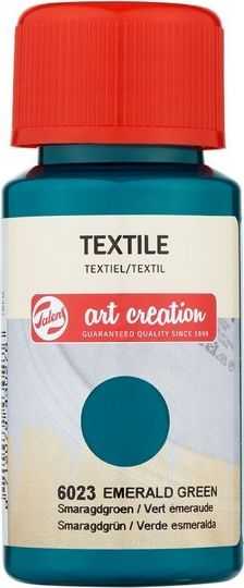 Talens Art Creation Artequipment Įranga TALENS TEXTILE 50ml EMERALD Žalias vienv