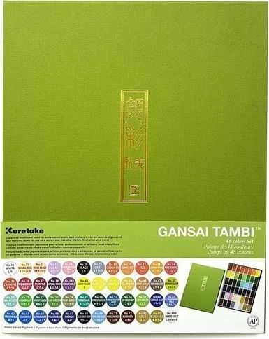 Artequipment KURETAKE Gansai Tambi 48 akwareli universalus