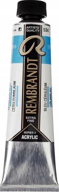 Artequipment Rembrandt akriliniai dažai tūbelėje Cerulean Mėlyna 534