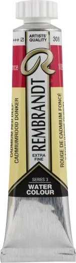 Artequipment Rembrandt Watercolour Tube Cadmium Raudona Deep 306