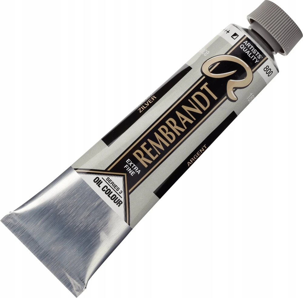 Artequipment Rembrandt Oil Colour Tube Sidabrinis 800