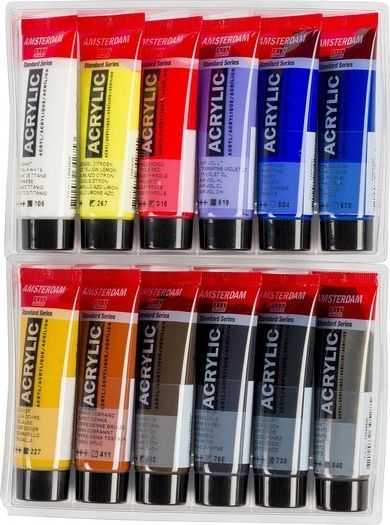 Artequipment TALENS AMSTERDAM Rinkinys 12X20ML URBAN LANDSCAPE uniw
