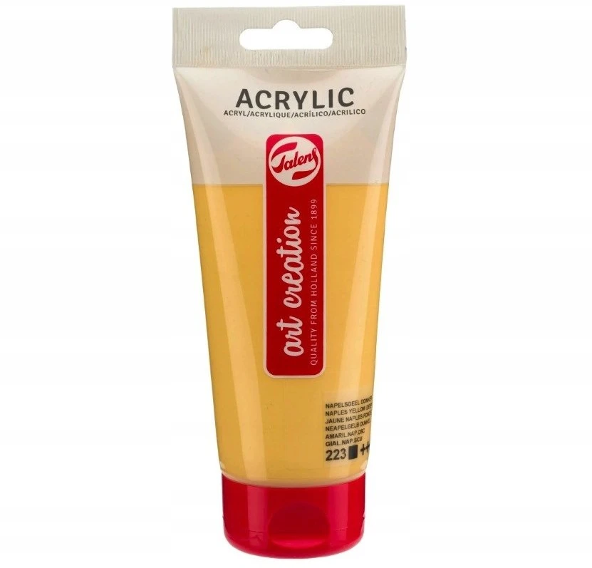 Artequipment Talens Art Creation Acrylic Colour Tube Naples Geltona Deep 223 (3520223M)