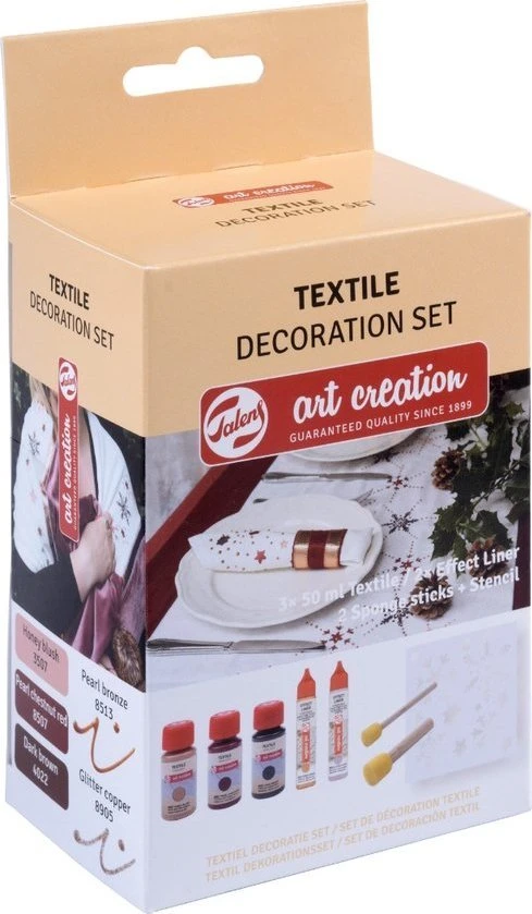 Artequipment Talens Art Creation Textile Decoration Set