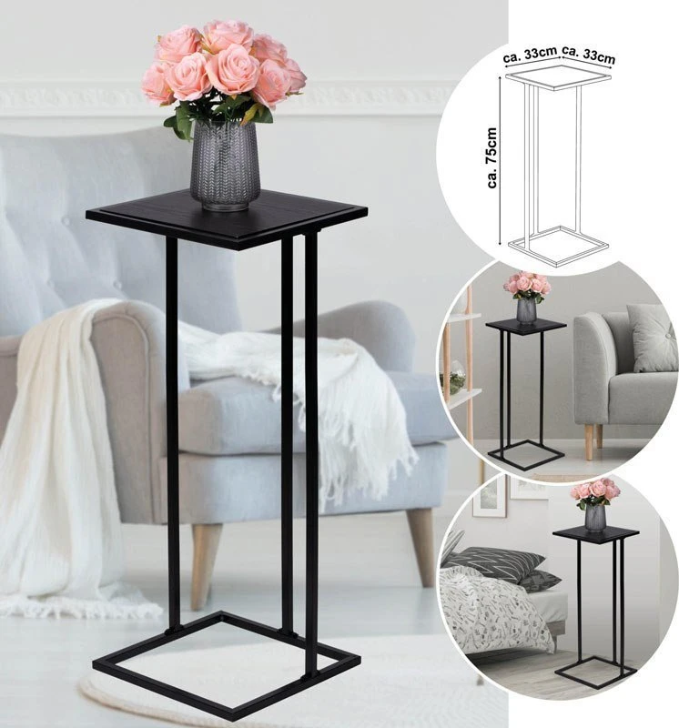 Articasa Arti Casa - Side table, helper (Juodas)
