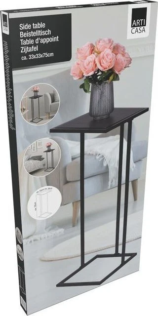 Articasa Arti Casa - Side table, helper (Juodas)