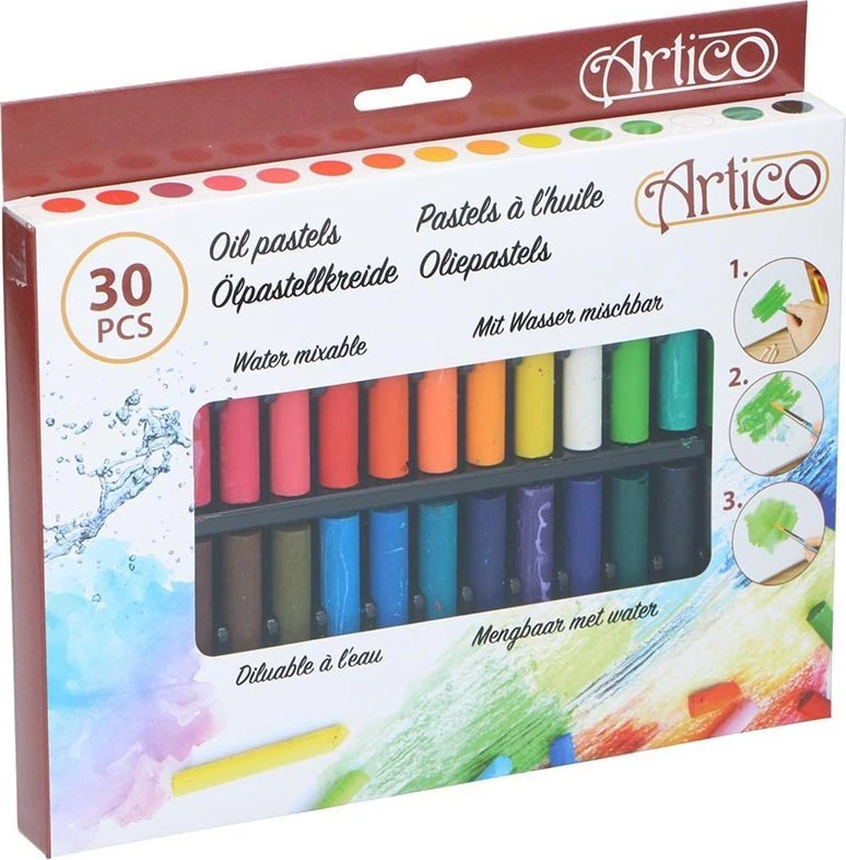 Artico - Set of oil pastels 30 colours