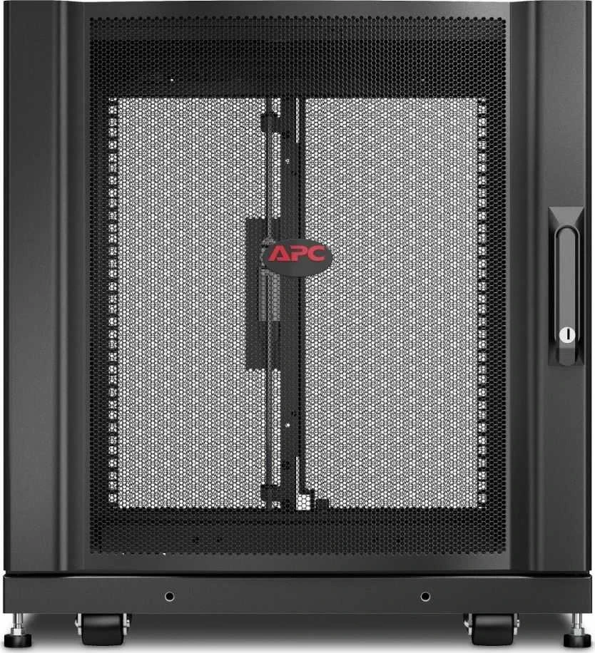 APC NETSHELTER SX 12U SERVER RACK ENCLOSURE 600MM X 900MM W/ SIDES Juodas