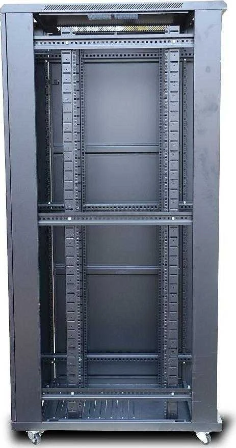 EXTRALINK 42U 600x1000 standing rackmount cabinet juodas