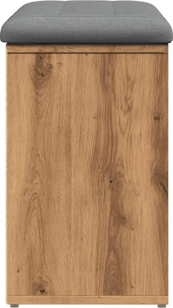 batų suoliukas Artisan ąžuolas 82x32x50 cm inžinerinė mediena