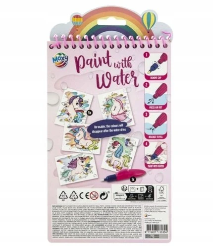 Artist Ccg Mz Import CCG vandens pagrindo dažai 23x14 5 lapai + teptukas 150125 35304