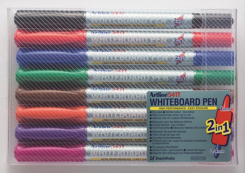 Artline lentos rašiklis, dvipusis, 8 spalvos