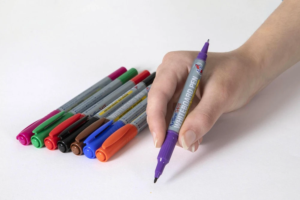 Artline lentos rašiklis, dvipusis, 8 spalvos