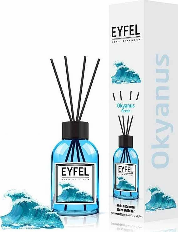 Artrozne Eyfel namų kvapas su lazdelėmis "OCEAN 120 ml."