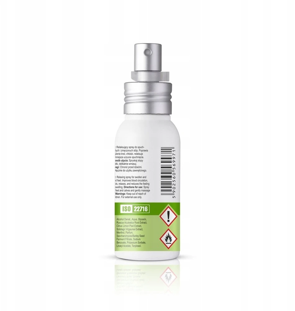 Artrozne Silcare Nappa purškalas pavargusioms pėdoms 55 ml