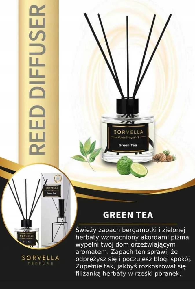 SORVELLA PREMIUM Žalias TEA patalpų kvėpiklis, 120 ml
