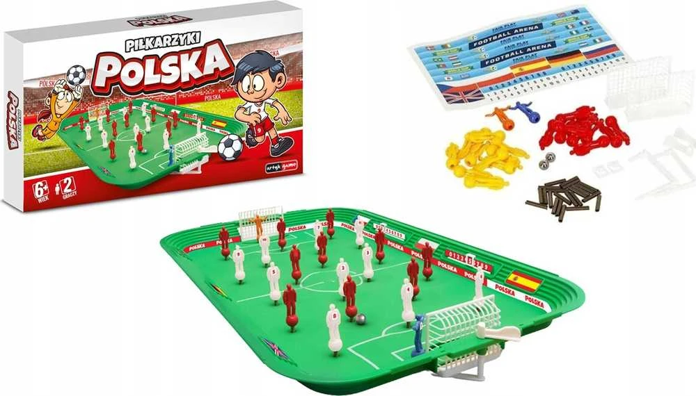 Dėlionė Gra Lenkų stalo futbolo žaidimas