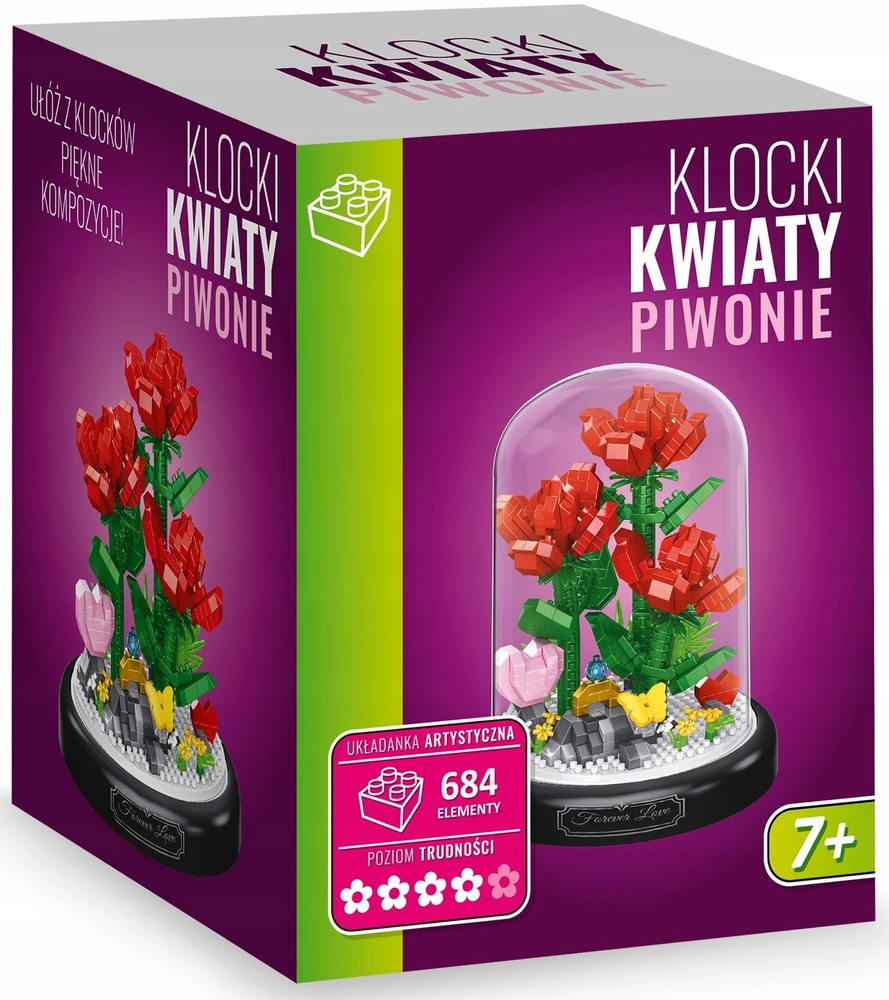 Artyk *****Gėlių blokeliai - bijūnai su šviestuvo gaubtu 684 vnt. 176470