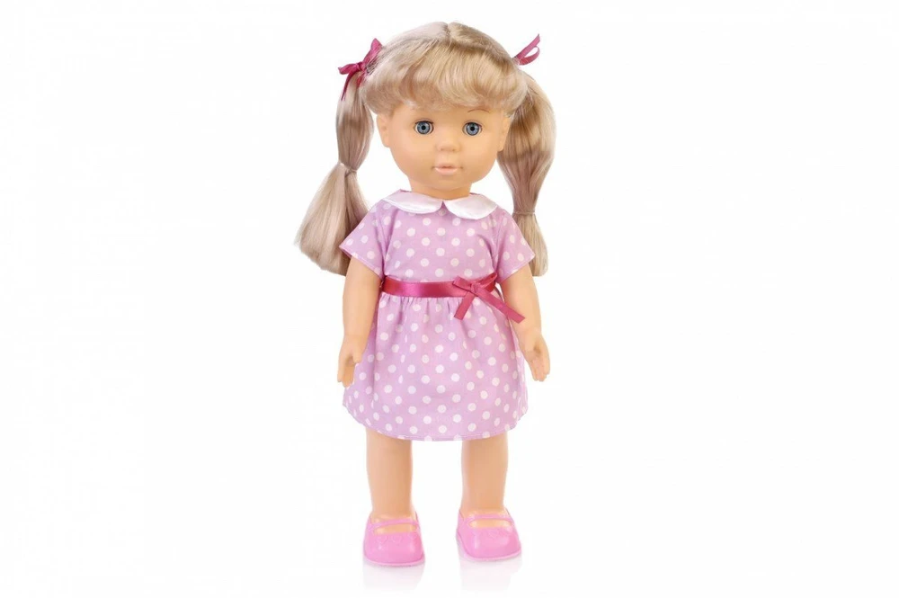 Lalka Lėlė Natalia vaikščiojanti lėlė su išmaniuoju telefonu 41 cm