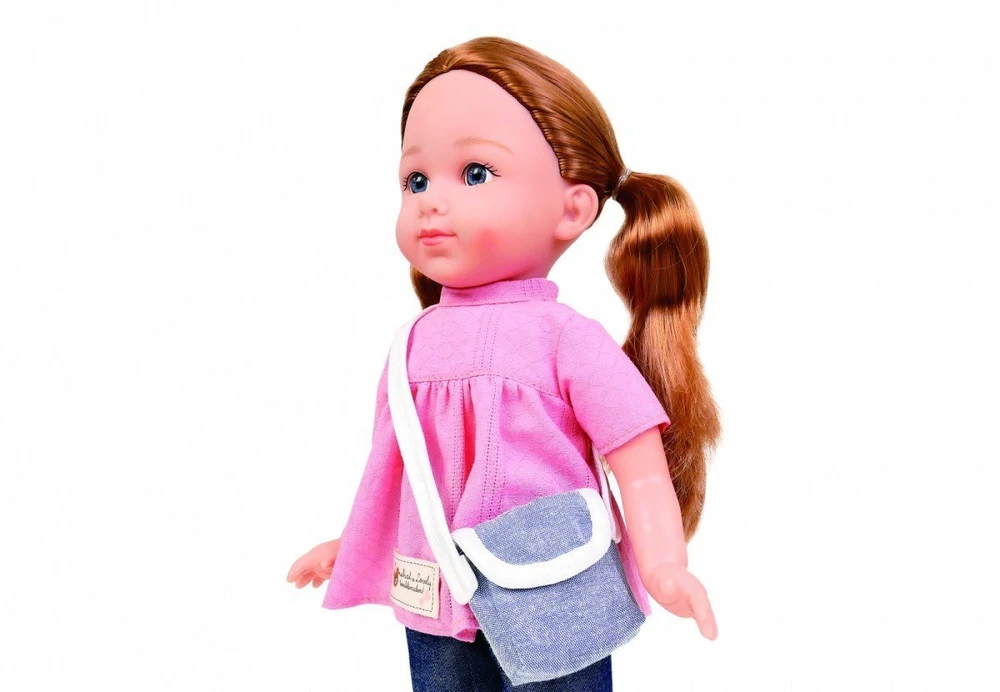 Lalka Lėlė Natalia funkcinė lėlė tunikoje 36 cm
