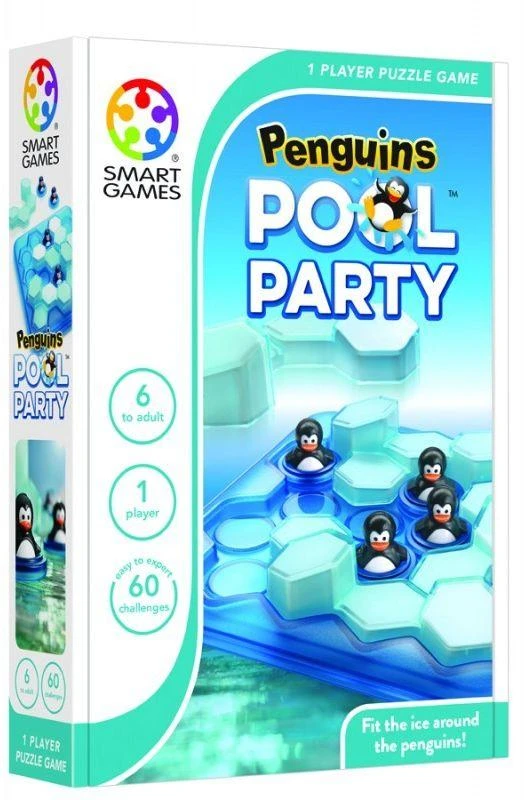 Iuvi Games SMART GAMES žaidimas Penguins Pool Party, SG431