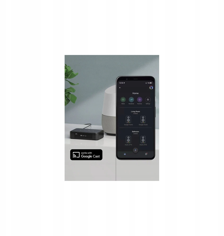 Arylic Arylic LP10 – garso transliavimo įrenginys su „AirPlay 2“ ir „Google Cast“.