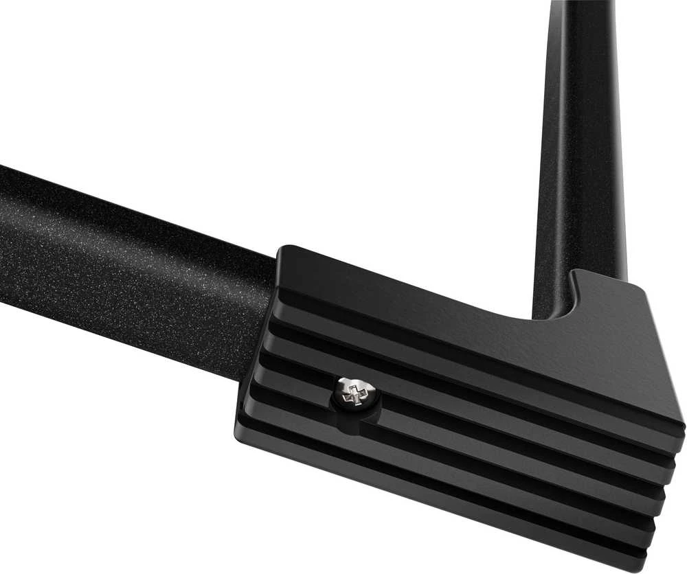 Hailo sulankstomas laiptelių suolas K44 StandardLine / plienas / 3 pakopos, apsauginė rankena / juodas