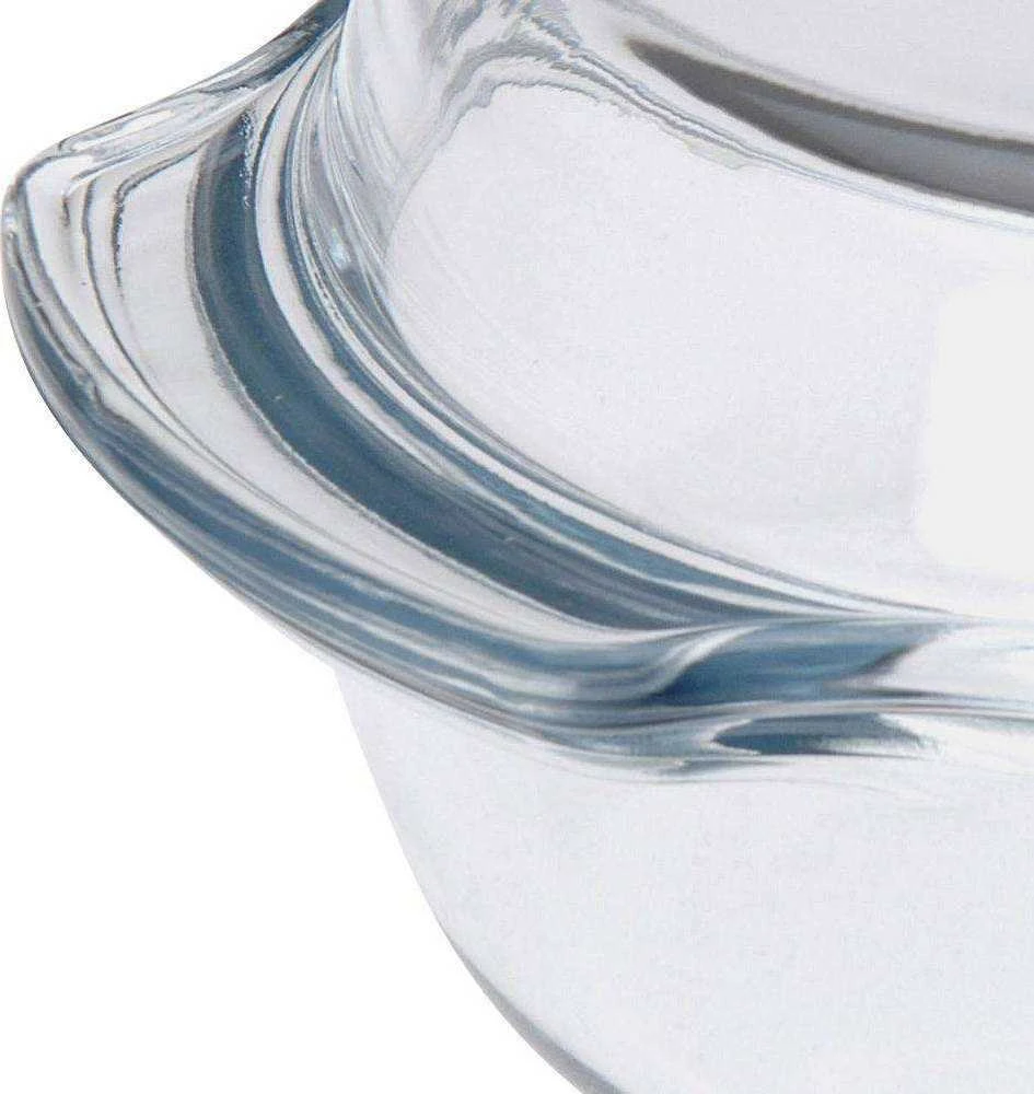 Bigbuy Cooking Orkaitėms atsparus indas su dangteliu su dangčiu Apvalus 1,7 l keptuvės forma
