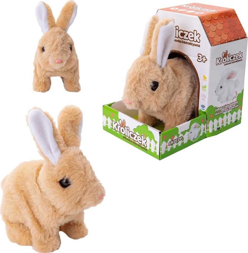 Askato Bunny Baterija Operating Brown (117041)
