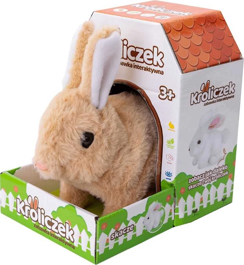 Askato Bunny Baterija Operating Brown (117041)