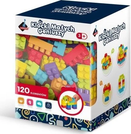 Askato Mažųjų genijų blokai 120 elementų