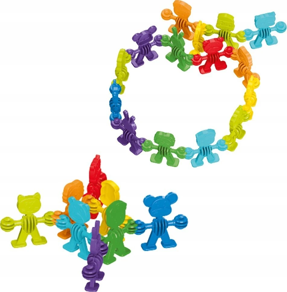 Askato Blocks of Little Geniuses SPALVOS SKAITLIUKAI 64 vnt MOKSLO dėlionė